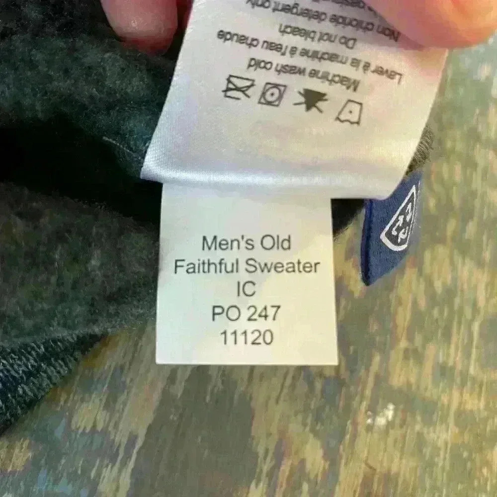 Mountain Khakis Men's Old Faithful Sweater Size Medium, Like New - Picture 14 of 16